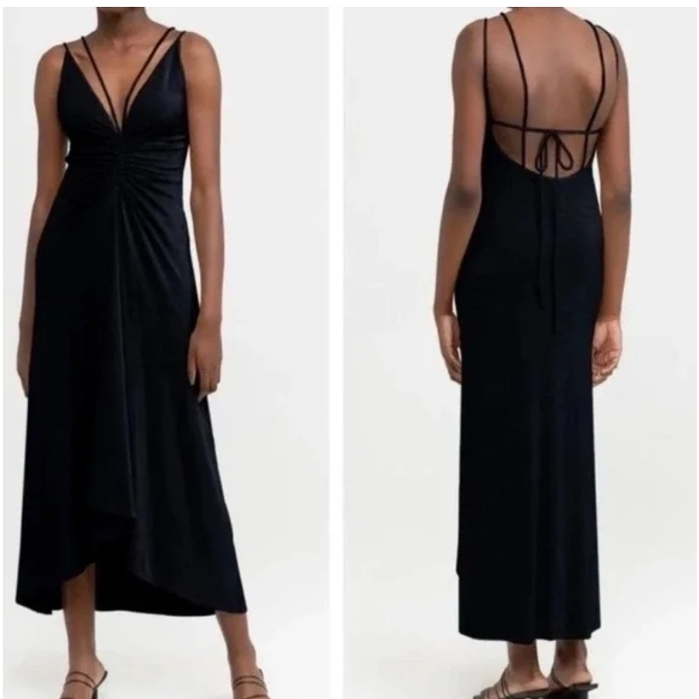 House of Harlow 1960 black Strappy Dress